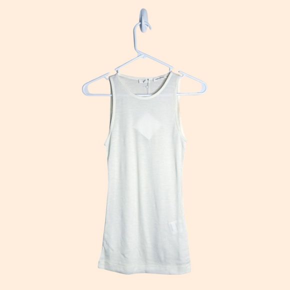 Bite Studios Wool Tank Top Off White - Picture 1 of 6